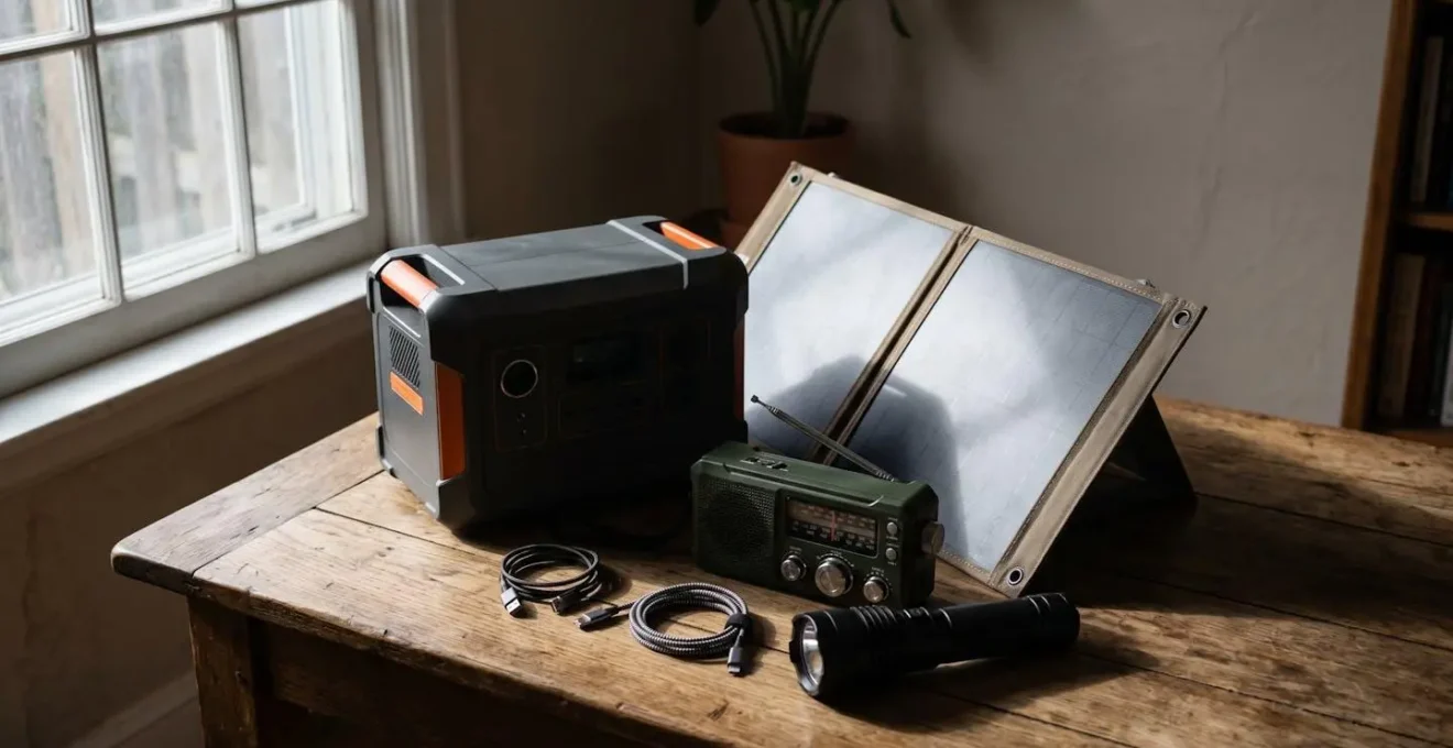 Kit de survie énergétique moderne pour faire face à une panne de courant prolongée