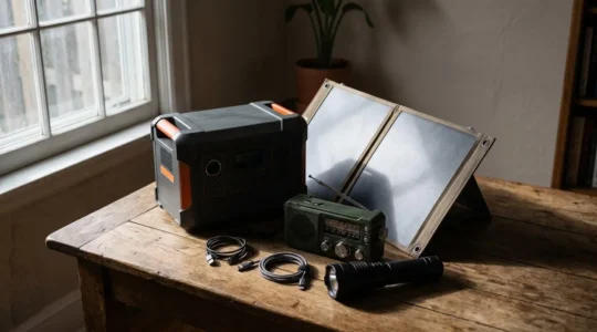 Kit de survie énergétique moderne pour faire face à une panne de courant prolongée